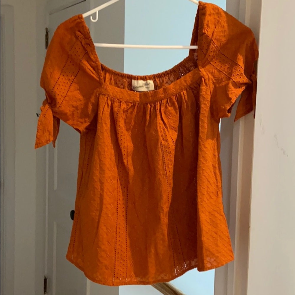 Orange Target shirt